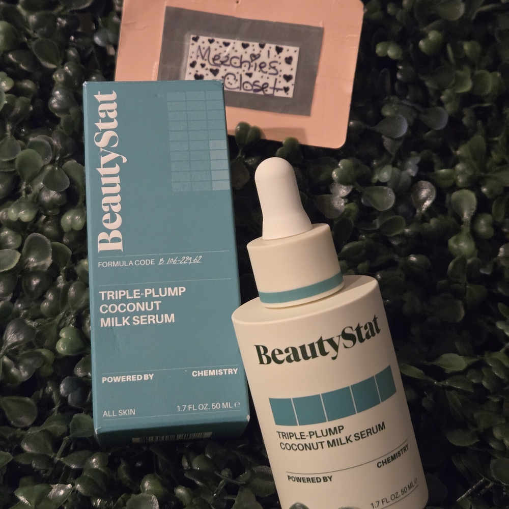 BeautyStat Triple-Plump Coconut Milk Serum - 1oz Full Size - NIB